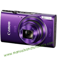 Canon IXUS 285 HS Manual And User Guide in PDF