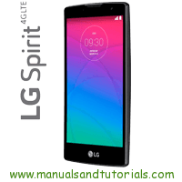 LG Spirit Manual And User Guide PDF software LG Telefonos smart