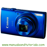 Canon IXUS 170 Manual And User Guide PDF