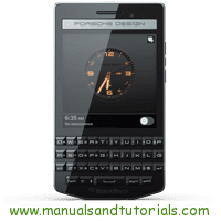 BlackBerry Porsche Design P9983 Manual And User Guide PDF