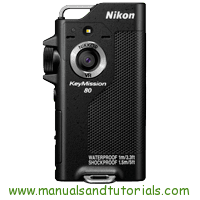 Nikon Keymission 80 Manual And User Guide PDF