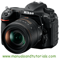 Nikon D500 Manual And User Guide PDF