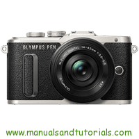 Olympus PEN E-PL8 Manual And User Guide PDF