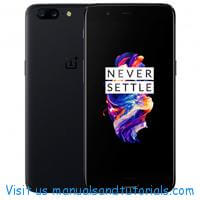 OnePlus 5 5T Manual And User Guide PDF