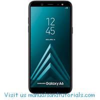 Samsung Galaxy A6 Manual And User Guide PDF