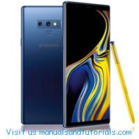 Samsung Galaxy Note 9 Manual And User Guide PDF