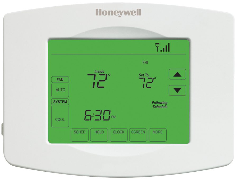 Wi-Fi 7-Day Programmable Touchscreen Thermostat RTH8580WF manual